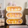 Magnetic Transparent Box Wall-Mounted Dustproof Collectible Organizer Blind Storage Case Display Figure