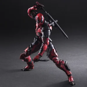 PLAY ARTS 27cm Marvel X-men Deadpool  Super Hero Action Figure Model Toys