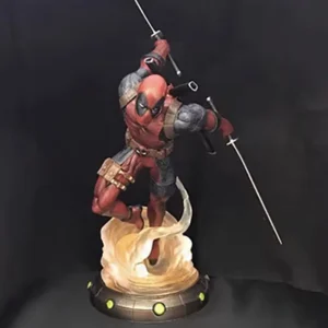 Deadpool Figure Anime X-Men Action Figuras 35.5cm Manga Figurine ML Legends GK Statue Model Ornaments Toys Gift for Children