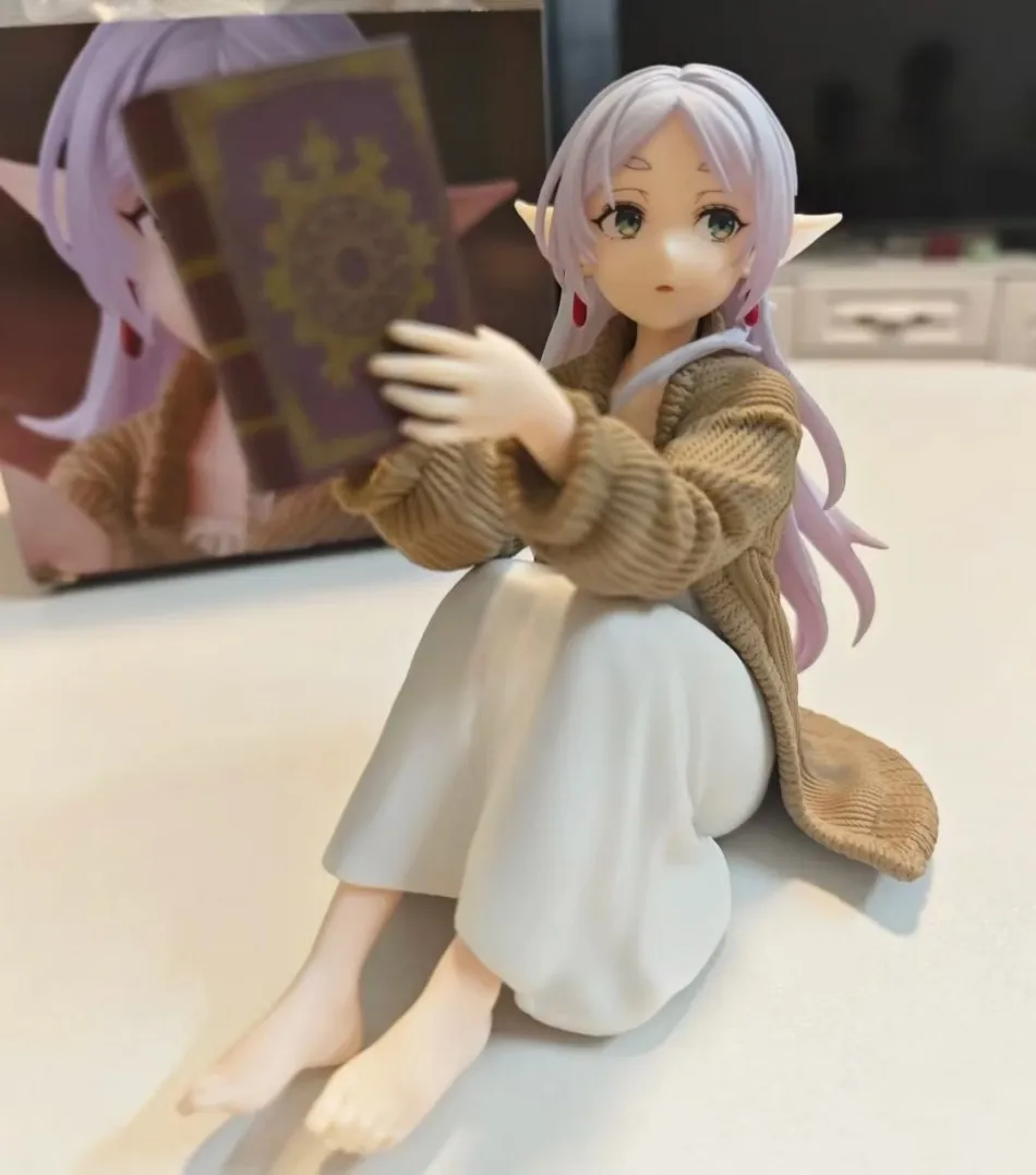 New 2025 frieren beyond the end of the journey anime figure frieren reading action collectible pvc models statue gifts - Image 5