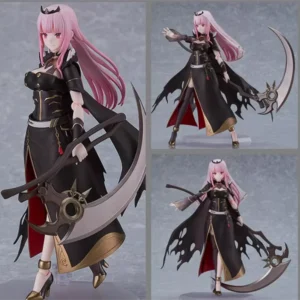 figma 602 Hove Production Mori Calliope Painted Non-Scale Action Figure Toy Anime Figurals Brinquedos