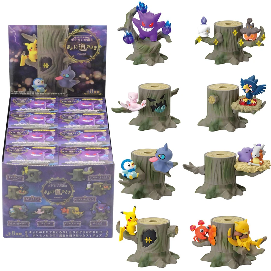 Pokemon Swing Vignette Collection Pikachu Mystery Box Eevee Blind Box Anime Figures Snorlax Surprise Gift Colletions Toy - Image 3