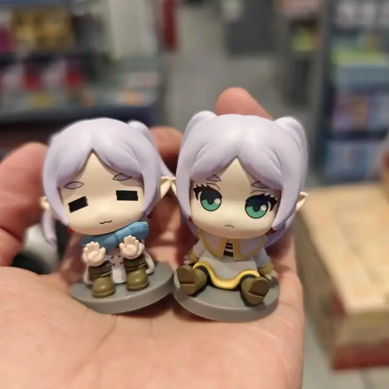 In Stock EAKI Official Frieren Sitting Figure Blind Box Kawaii Fern Himmel Collectible Anime Desk Decor Classic Toys for Fans - Image 2