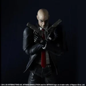 New 23cm Play Arts Hitman Codename 47 Action Figure Pa Agent Pvc Model Doll Joints Movable Classic Collection Toys Gifts