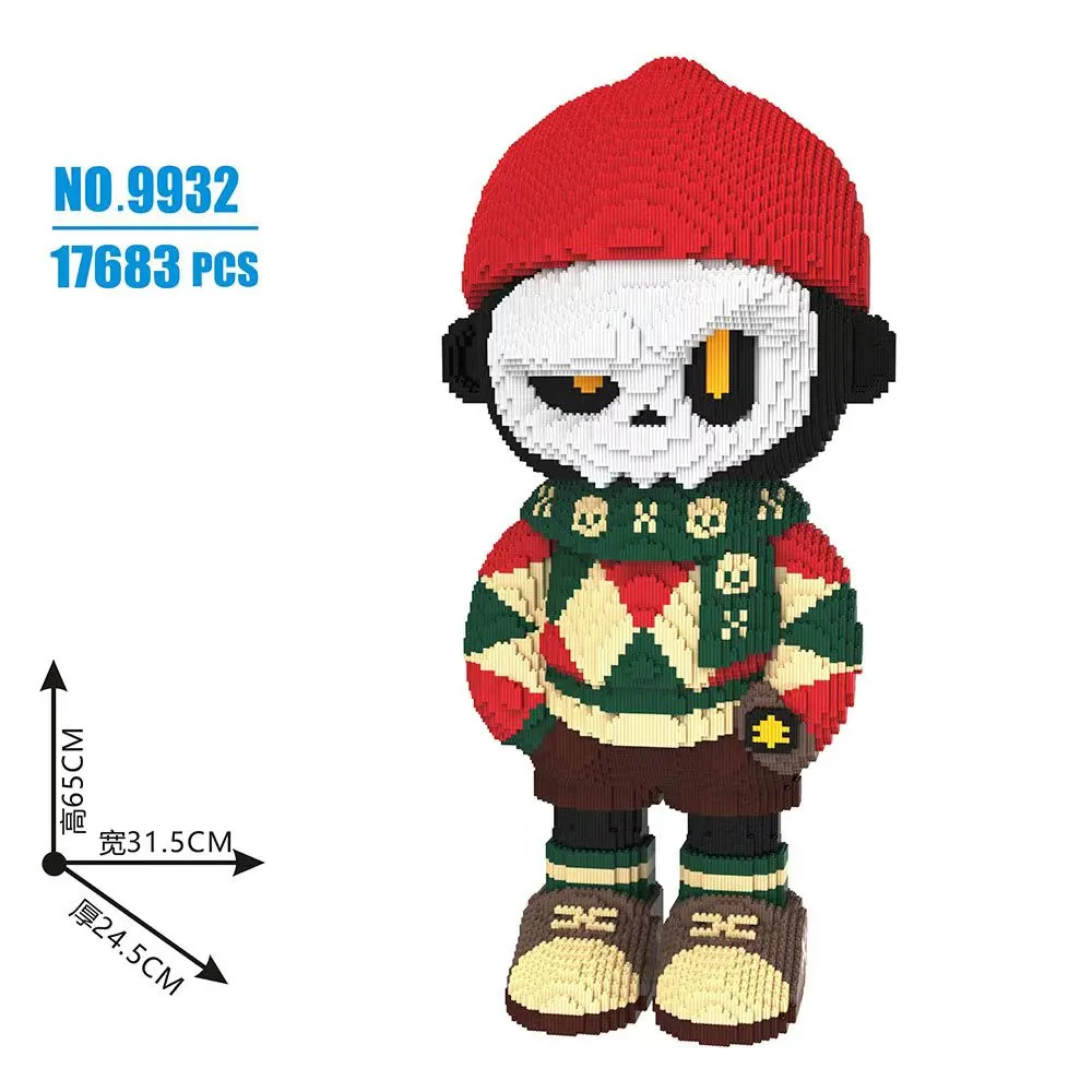 Big Pokemon Squirtle Charmander Magic Building Block Cartoon Horse Joker Model Toy Dragon Assembled Bricks Figure For Kids Gift - Image 15