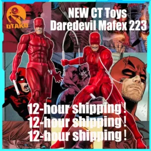 New Ct Toys Daredevil  Mafex 223 Figure Shf Daredevil Comic Action Figure Pvc Figurine Statue Model Colletion Toy Hoilday Gifts