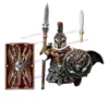 Building Blocks Medieval Commander Metal Magnetic Miniature Figure Assembly Model Display Anime