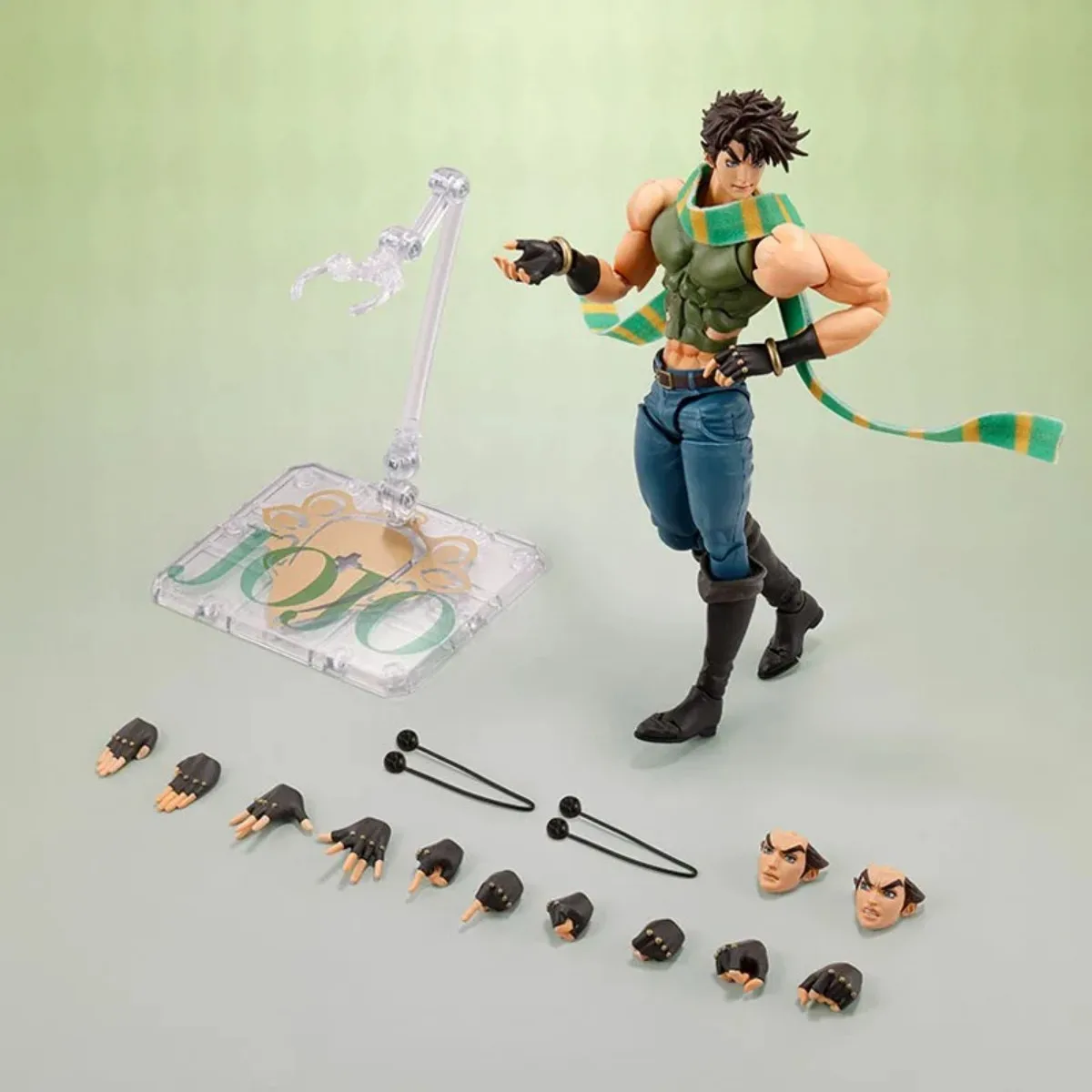 In Stock: Bandai S.H.Figuarts SHF Action Figure Joseph Joestar JoJo's Bizarre Adventure Finished Collectible Model Original Box - Image 6