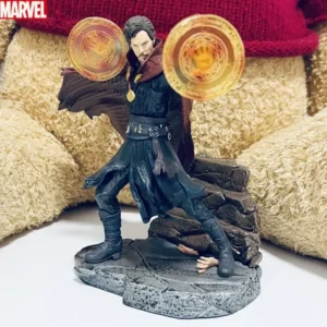 Marvel Avengers Anime 20cm Action Figure Captain America Spider Man Steve Rogers Black Figurine Model Toy Christma Gifts