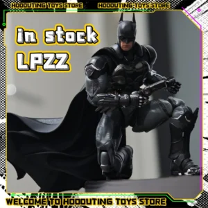 In Stock LPZZ DC001 1/12 Batman Action Figure Scale Male Soldier Arkham Knight Warrior Edition Batman Figurine Model Set Toys