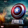 Authentic Marvel Hero Captain America Shield Stress Relief Magnetic Absorption Bluetooth Speaker Collectible Figure