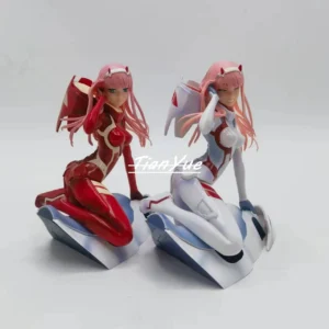 Anime Darling in the FRANXX Zero Two Code 002 Racing Girls Anime PVC Action Figures Toys 16cm