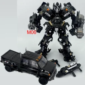 Weijiang Black Apple lronhide M06 Transformation Toys MPM06 Enlarged Car Autobots Action Figure Deformation Robot Anime Model