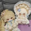 Genshin Impact Traveler Aether & Lumine 20cm Cotton - High-Quality Plush Fan-Made Collectible Figure