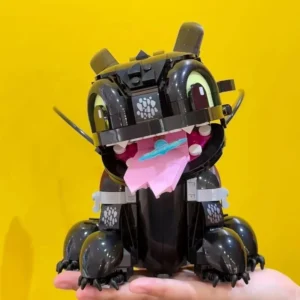 Night Fury Stitch Angel Assembly Model Kit Action Figure Desktop Ornament Doll Boys' Puzzle Toys Festival Gift Collectible