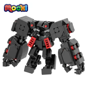 MOOXI Cyberpunk Edgerunners 319Pcs MOC Brick Game 2077 David Martinez Prosthesis Armor Action Figure Building Blocks Toy MOC1130