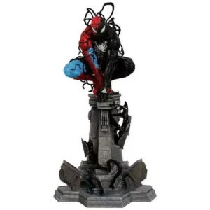 Marvel Superhero Genuine Spider Man Venom Symbiosis Iron Man Mk46 Assembled Mk43 Ornament Surprise Gift