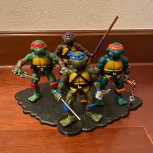 Original turtles Michelangelo Action Figure 2023 Navy Seal Mike Remastered，1988 Remastered turtles Collection Toy Gift