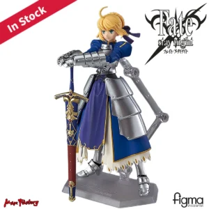 Original Genuine Max Factory Action/Dolls Figma (#227) Fate/Stay Night Altria Pendragon Saber 2.0 H=140mm Anime Action Figure