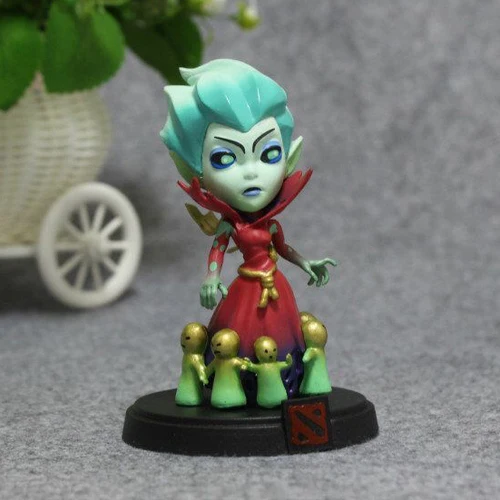 Dota 2 Figure Action Heroes Set Jakiro Shadow Fiend Snapfire Earthshaker Drow Ranger Rubick Treant PVC Q Version 4" Toy Doll - Image 17