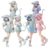 22CM Anime Re:Zero Kara Hajimeru Isekai Seikatsu Rem Ram Puck Starting Dresses Collectible Figure