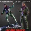 PW2025 1/12 Men Soldier Willem Dafoe Green Monster Villain War Damaged Version Action Figure