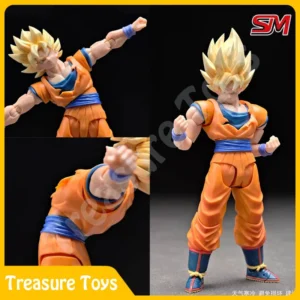 SM Studio Dragon Ball Super Saiyan Son Goku Accessories Anime Action Figure Model Toys Gifts Suitable For Bandai Goku 3.0