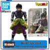 BANDAI S.H.Figuarts Broly Superhero Dragon Ball Black Hair Anime Model Action Figure