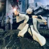 S.H.Figuarts 1/12 Scale White Coat Lantern Pants with Scarf Jujutsu Kaisen Gojo Accessory Set