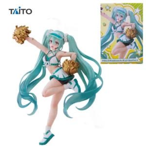 In Stock Original TAiTO Fashionable Hatsune Miku Cheerleading Uniform Anime Figures Model Series Toy Character Collection Gift