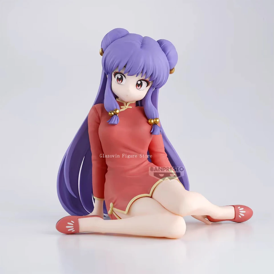 Original Genuine Banpresto Ranma 1/2 13cm Shampoo Sitting Position Action Figure Adult Collectible Model Doll Toys Gift - Image 2
