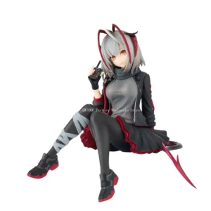 Original Genuine FURYU Arknights 12cm W  Sitting Position Anime Figure Pressed Noodles Model Toy Gift Ornaments Wholesale QWIOOE