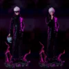 Jujutsu Kaisen Satoru Gojo 2 Heads 2 Arms Action Figurine Statue Collectible Figure
