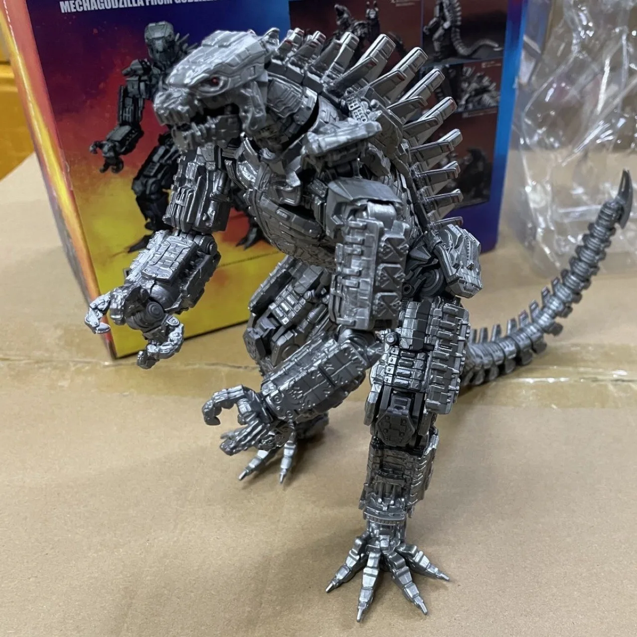 Mechagodzilla PVC Anime Action Figure Godzilla Vs Kong Giant Gojira Movable Joints Model Dolls Toys Collectible Kids Gift - Image 5