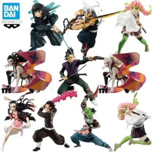 In Stock Original Banpresto Vibration Stars Demon Slayer Tokitou Muichirou Kanroji Mitsuri Kamado Nezuko Figure Anime Model Toy