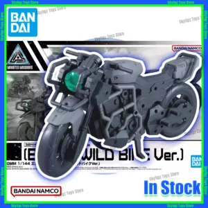 In stock Bandai 30MM 1/144 Vehicle Expansion Pack Push Wild Motorcycle Assembled Model Action Figure Gift