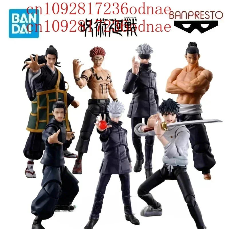 Bandai Original S.H.Figuarts Action Figure SHF Jujutsu Kaisen Todo Aoi Satoru Gojo Itadori Yuji Fushiguro Megumi Ryomen Sukuna