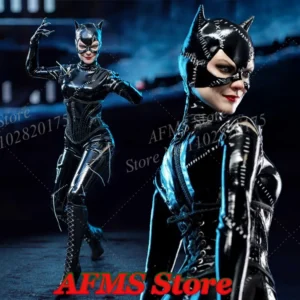 ET-X10 1/6 Scale Collectible Figure Cat Lady Catwoman Selina Kyle Bat Hero Series Full Set 12Inch Women Soldier Action Figure