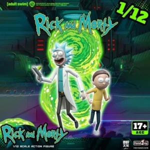 In Stock Fondjoy Original Rick And Morty Action Figure Model Toys 1/12 Rick And Morty Movable Model Toy Collectible Gift