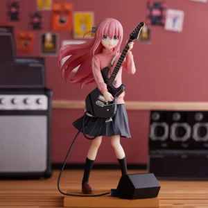 18CM Anime Bocchi The Rock! Gotou Hitori Figure Guitar Performance Scene Model Doll Collection Ornament Action Figure Toy Gift