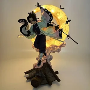 Demon Slayer Kochou Shinobu Garage Kit Luminous Roof High-Quality Collectible Action Figure Secondary Animation Ornaments