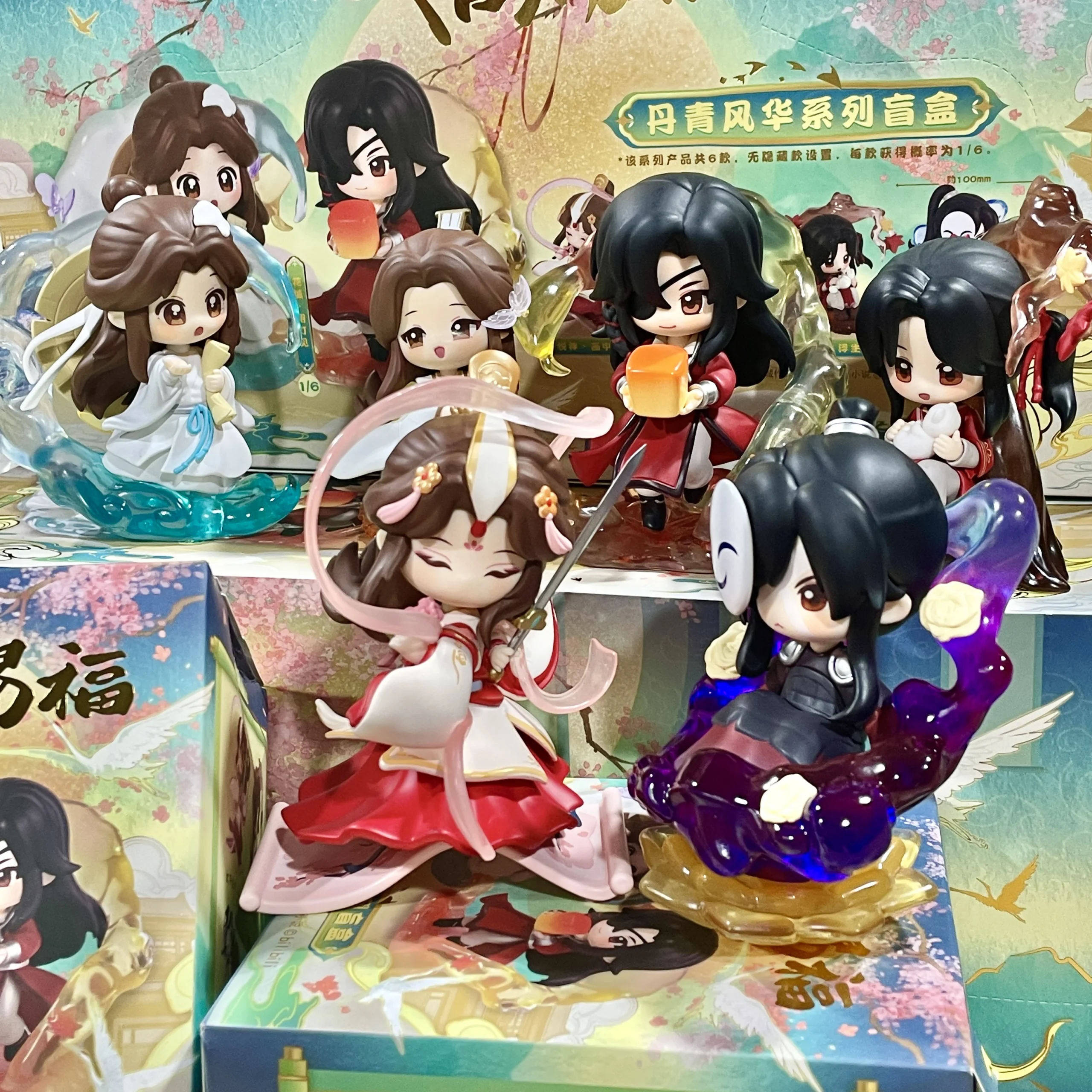 Genuine Heaven Official's Blessing The Splendor of Painting Blind Box Xie Lian Anime Collectible Figure Desktop Decoration - Image 4