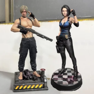 Jill Valentine Figure Leon·S·Kennedy Figures Anime Figurine Model Collection Statue Desk Decoration Toys Doll Birthday Gifts