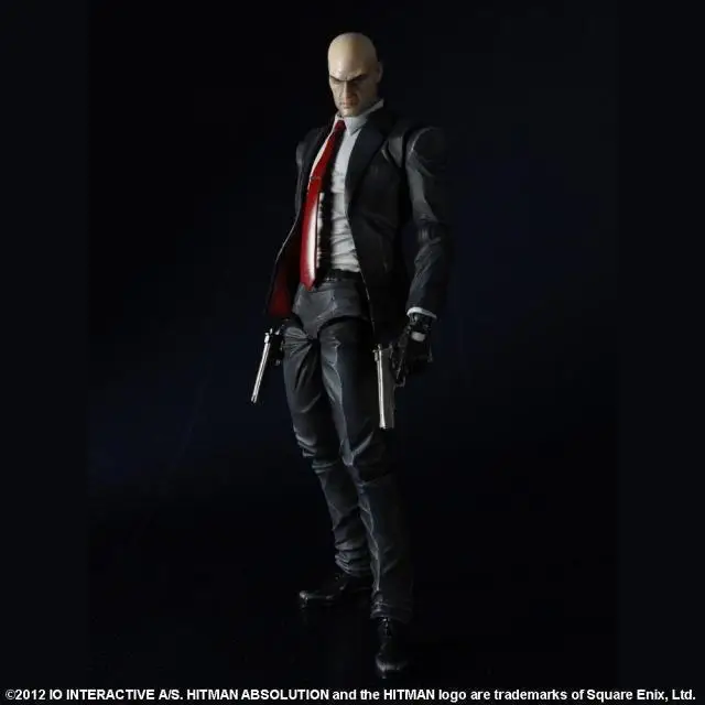 New 23cm Play Arts Hitman Codename 47 Action Figure Pa Agent Pvc Model Doll Joints Movable Classic Collection Toys Gifts - Image 6
