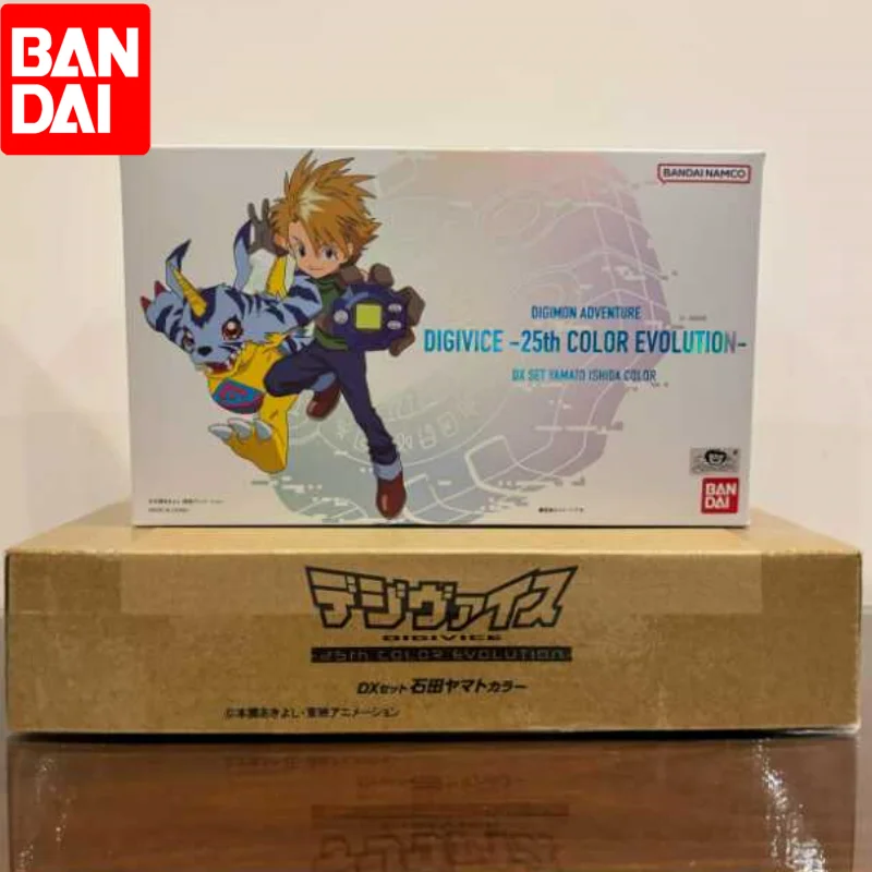 Bandai 2026 Original Digimon Adventure 02 Figure Monster Scsa D3 Scsa Gold Machine V-Mon Wormmon Animation Digivice Model Toys
