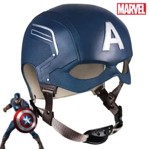 Marvel Captain America boutique cosplay hood Creative personality Comic exhibition Avengers mask Adjustable Gift for boys