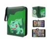 Pokemon Card Anime Photo Album Collect Loose Leaf Pu Zipper Game Collectible Figure