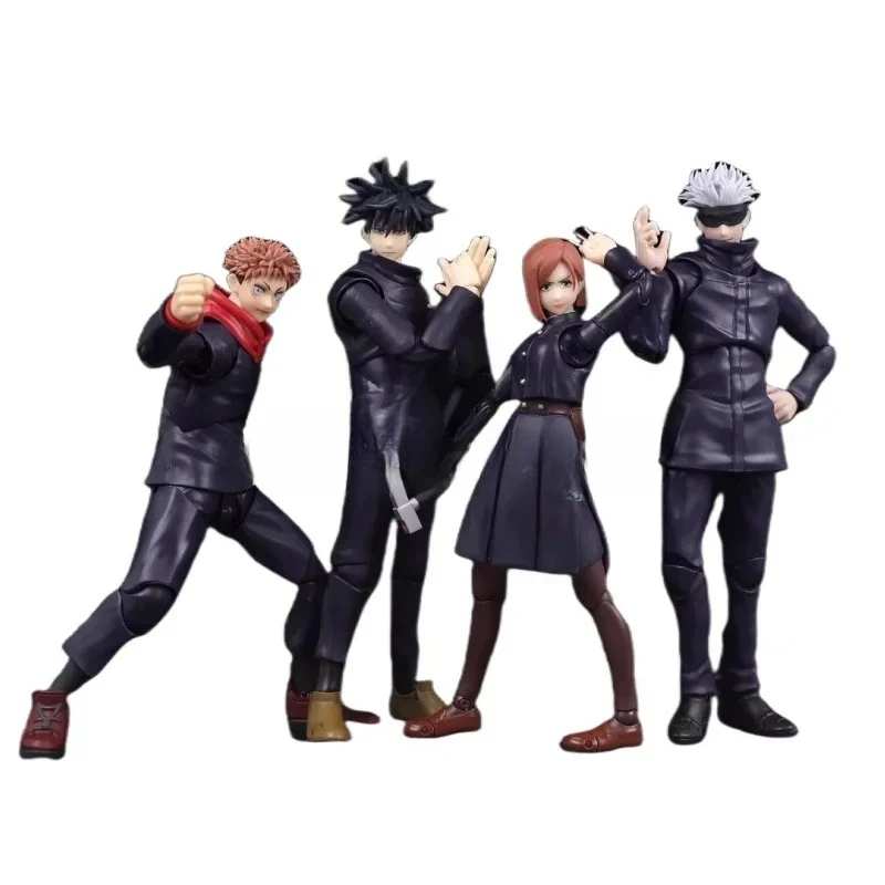 Bandai Original S.H.Figuarts SHF Jujutsu Kaisen 0 Theater Edition Gojo Fushiguro Megumi Itadori Yuji Nobara Geto Suguru - Image 6