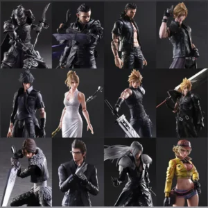Pa Change Fantasy Cloud Strife Vincent Valentine Lunafleya Nox Fleuret Handmade Mobile Doll Desktop Decoration Ornament