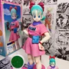 26cm Dragon Ball Z Bulma Figurine Glitter and Glamours PVC Collectible Figure